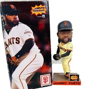 Johnny Cueto San Francisco Giants MLB 2017 SGA Bobblehead Shimmy Bobble